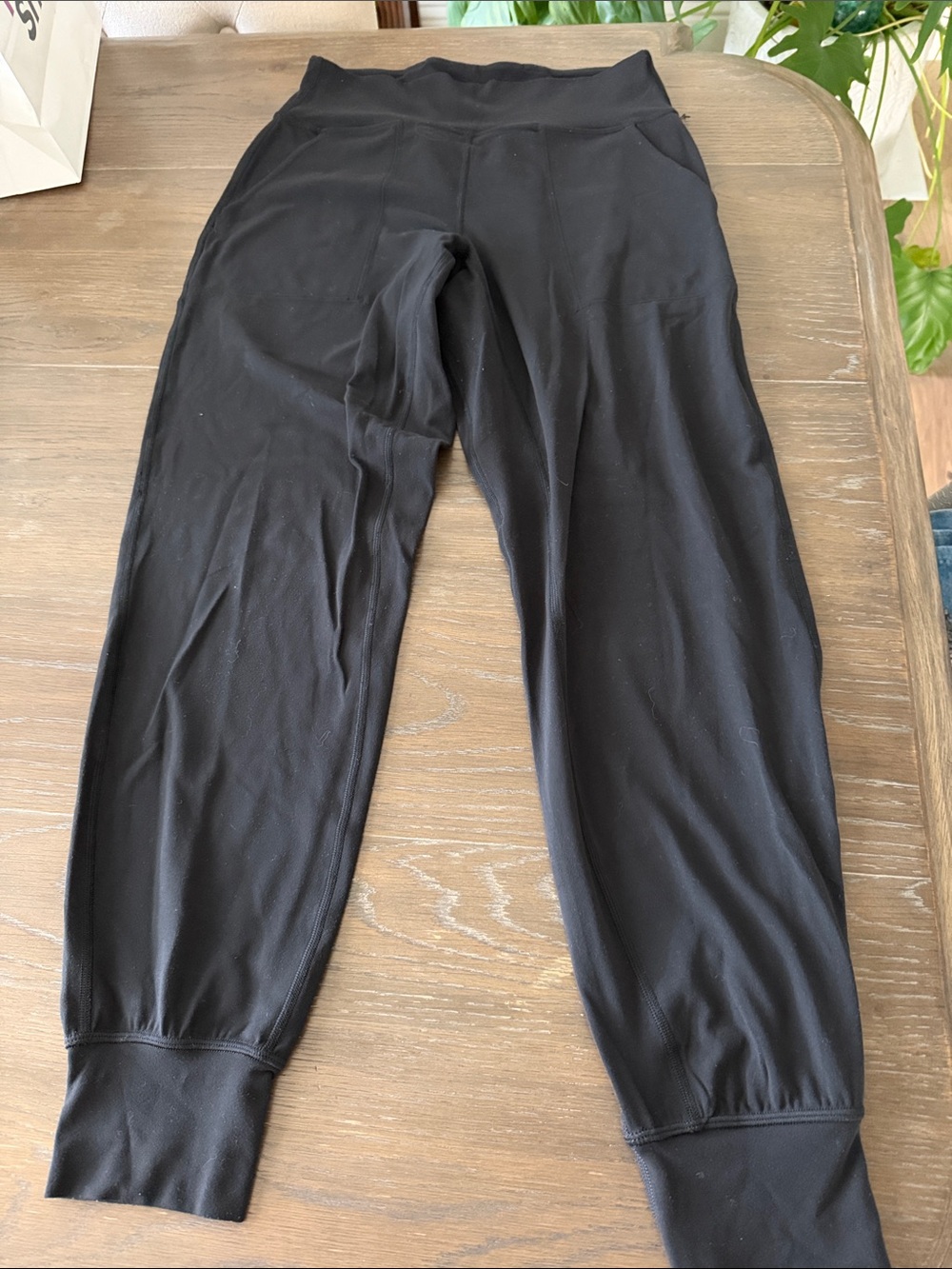 lululemon athletica Black Track Joggers